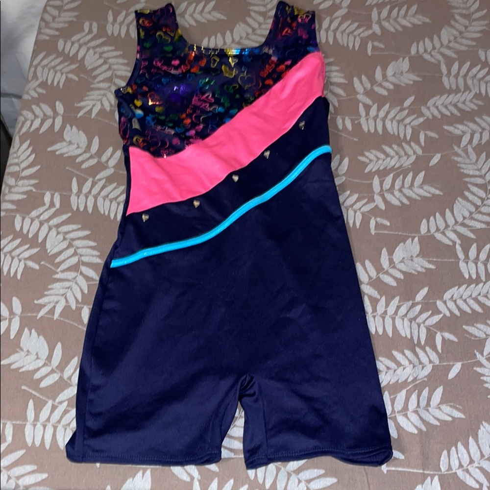 Colorful Gymnastics Leotard